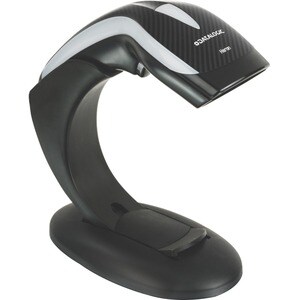 Datalogic Heron HD3130 Handheld Barcode Scanner Kit - Cable Connectivity - Black - 270 scan/s - 1D - CCD - USB