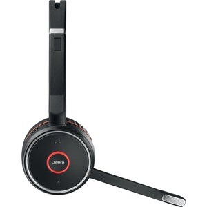 Jabra Evolve 75 Headset MS Stereo - Stereo - Wireless - Bluetooth - 3048 cm - 20 Hz - 20 kHz - Over-the-head - Binaural - 