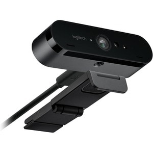 Logitech BRIO Webcam - 90 fps - USB 3.0 - 4096 x 2160 Video - Auto-focus - 5x Digital Zoom - Microphone - Notebook