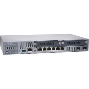 Juniper SRX320 Router - 6 Ports - Management Port - 4 - Gigabit Ethernet - Desktop - 1 Year