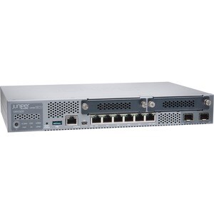 Juniper SRX320 Router - 6 Ports - Management Port - 4 - Gigabit Ethernet - Desktop, Rack-mountable, Wall Mountable - 1 Year