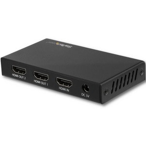 StarTech.com 2 Port HDMI Splitter - 4K 60Hz - 1x2 Way HDMI 2.0 Splitter - HDR - ST122HD202 - HDMI 2.0 splitter supports UH