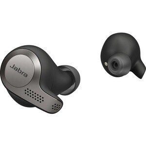 Jabra EVOLVE 65t MS - Stereo - Wireless - Bluetooth - Earbud - Binaural - In-ear - Titanium Black