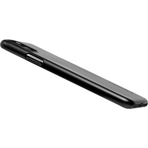 Spigen Thin Fit Case for Apple iPhone 11 Smartphone - Black - Matte - Bump Resistant, Scratch Resistant, Anti-slip - Polyc