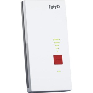 FRITZ! FRITZ!Repeater 2400 IEEE 802.11ac 2.28 Gbit/s Wireless Range Extender - 2.40 GHz, 5 GHz - 1 x Network (RJ-45) - Gig