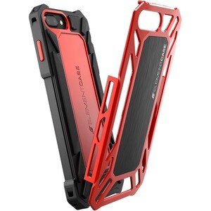 Element Case Roll Cage iPhone 7 Plus & 8 Plus - For Apple iPhone 7 Plus, iPhone 8 Plus Smartphone - Red, Black - Drop Resi