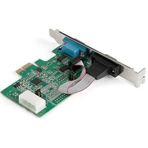 StarTech.com 2-port PCI Express RS232 Serial Adapter Card - PCIe to Dual Serial DB9 RS-232 Controller - 16950 UART - Windo