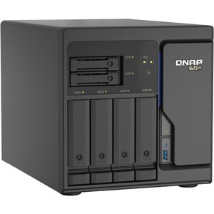 QNAP TS-H686-D1602-8G 6 x Total Bays SAN/NAS Storage System - 5 GB Flash Memory Capacity - Intel Xeon D-1602 Dual-core (2 