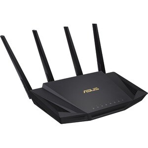 Asus RT-AX58U IEEE 802.11ax Ethernet Wireless Router - 2.40 GHz ISM Band - 5 GHz UNII Band - 4 x Antenna(4 x External) - 3