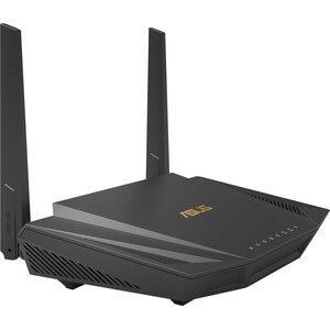 Asus RT-AX56U IEEE 802.11ax Ethernet Wireless Router - 2.40 GHz ISM Band - 5 GHz UNII Band - 2 x Antenna(2 x External) - 2