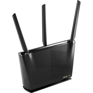 Asus RT-AX68U IEEE 802.11ax Ethernet Wireless Router - 2.40 GHz ISM Band - 5 GHz UNII Band - 3 x Antenna(3 x External) - 3