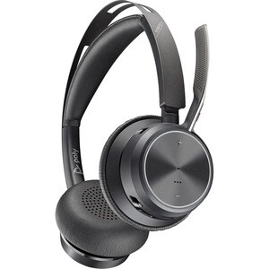 Poly Voyager Focus 2 Headset - Stereo - USB Type C - Wired/Wireless - Bluetooth - 5000 cm - 20 Hz - 20 kHz - Over-the-head