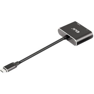 Club 3D MST Hub USB3.2 Gen2 Type-C(DP Alt-Mode) to DisplayPort + HDMI 4K60Hz M/F - 3840 × 2160 - DisplayPort - 1 x HDMI Ou