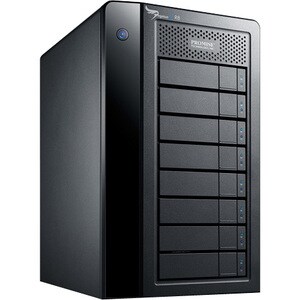 Promise Pegasus2 R8 8 x Total Bays DAS Storage System - 32 TB HDD - 8 x HDD Installed - 32 TB Installed HDD Capacity - Ser