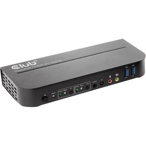 Club 3D DisplayPort/HDMI KVM Switch For Dual DisplayPort 4K 60Hz - 2 Computer(s) - 1 Local User(s) - 4096 x 2160 - 6 x USB