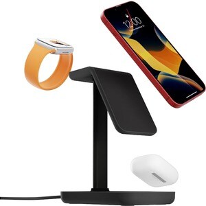 Twelve South HiRise 3 Wireless Charging Stand - Docking - iPhone, AirPods, Smartwatch - Charging Capability - Black