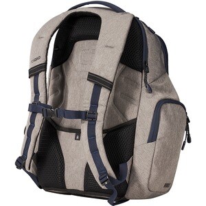 Ogio Gambit Pro Carrying Case (Backpack) Notebook - Heather Gray - Water Resistant - 1680D Ballistic Fabric, 600D Ripstop,
