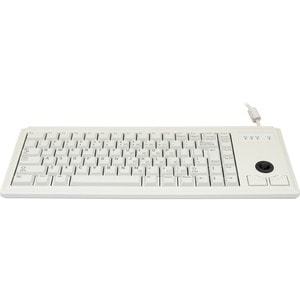 CHERRY ML 4420 Ultraslim Keyboard w/ Optical Trackball - Cable Connectivity - PS/2 Interface - 83 Key - Trackball - Built-