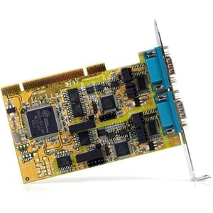 StarTech.com 2 Port RS232/422/485 PCI Serial Adapter w/ ESD - Universal PCI - PC - 2 x Number of Serial Ports External