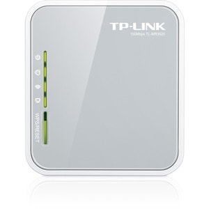TP-Link TL-MR3020 Wi-Fi 4 IEEE 802.11n Ethernet, Cellular Wireless Router - 3.75G - UMTS, HSPA, EVDO - 2.48 GHz ISM Band -