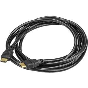 StarTech.com Cable HDMI® de alta velocidad de 3m - 2x HDMI Macho - Negro - Ultra HD 4k x 2k - Extremo prinicpal: 1 x HDMI 