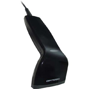 Opticon C37 Handheld Barcode Scanner - Cable Connectivity - Black - 200 scan/s - 1D - LED - CCD - Serial