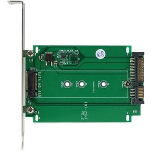 StarTech.com Adaptador SSD M.2 a SATA de montaje en ranura PCI o PCI-E - Conversor NGFF de Unidad SSD