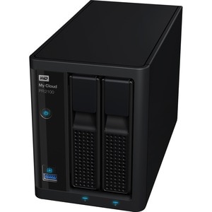 WD 12TB My Cloud PR2100 Pro Series Media Server with Transcoding, NAS - Network Attached Storage - Intel Pentium N3710 Qua
