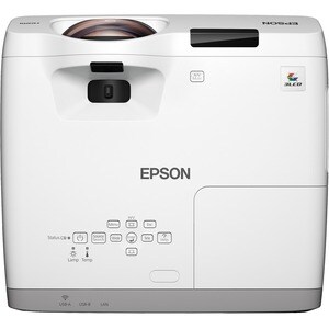 Epson EB-530 LCD Projector - 1024 x 768 - Front - 5000 Hour Normal Mode - 10000 Hour Economy Mode - XGA - 16,000:1 - 3200 