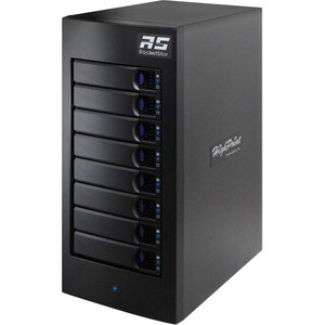 HighPoint 2nd Generation Thunderbolt 3 40Gb/s Hardware RAID Storage Enclosure - 8 x HDD Supported - 80 TB Supported HDD Ca