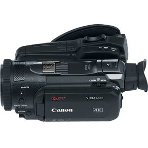Canon VIXIA GX10 Digital Camcorder - 3.5" LCD Touchscreen - CMOS - 4K - 16:9 - 8.3 Megapixel Video - H.264/MPEG-4 AVC, MP4
