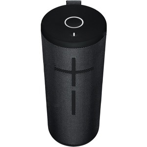 Ultimate Ears BOOM 3 Portable Bluetooth Speaker System - Night Black - 90 Hz to 20 kHz - 360° Circle Sound - Battery Recha