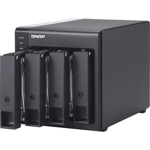 QNAP TR-004 4 x Total Bays DAS Storage System Desktop - Serial ATA/600 Controller - RAID Supported - 0, 1, 5, 10, JBOD RAI