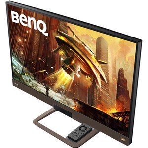 BenQ EX2780Q 27" WQHD LED Gaming LCD Monitor - 16:9 - Metallic Gray - 27" (685.80 mm) Class - In-plane Switching (IPS) Tec