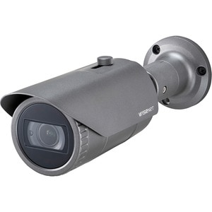 Wisenet QNO-8080R 5 Megapixel Outdoor Network Camera - Bullet - 98.43 ft Infrared Night Vision - H.265, H.264, MJPEG - 259