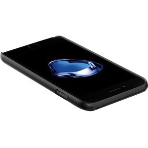 Spigen Thin Fit Case for Apple iPhone 7, iPhone 8, iPhone SE 2 Smartphone - Black - Smooth - Shock Resistant - Polycarbonate