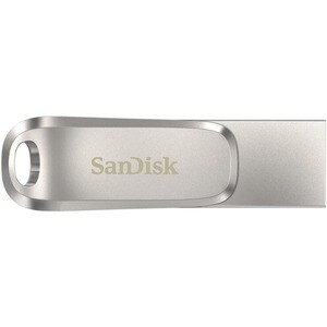 SanDisk Ultra Dual Drive Luxe 32 GB USB 3.1 (Gen 1) Type A, USB 3.1 (Gen 1) Type C Flash Drive - Silver - 150 MB/s Read Speed