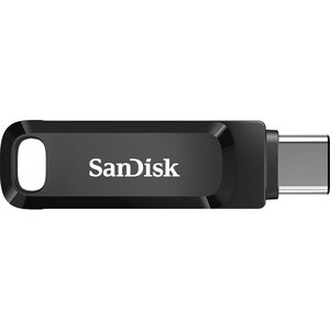 SanDisk Ultra Dual Drive Go 64 GB USB 3.1 (Gen 1) Type C, USB 3.1 (Gen 1) Type A Flash Drive - 150 MB/s Read Speed - 5 Yea