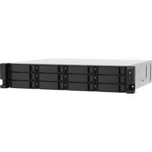 QNAP TS-1273AU-RP-8G 8 x Total Bays SAN/NAS Storage System - 5 GB Flash Memory Capacity - AMD Ryzen V1500B Quad-core (4 Co