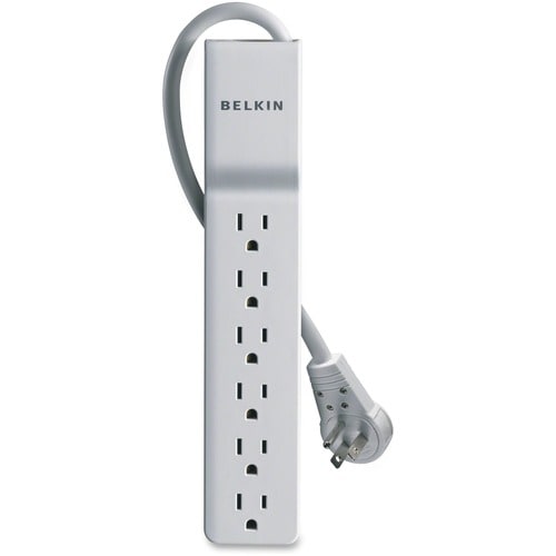 Belkin® Home/Office Series Surge Protector With 6 Outlets And Rotating Plug - 6 x AC Power - 720 J