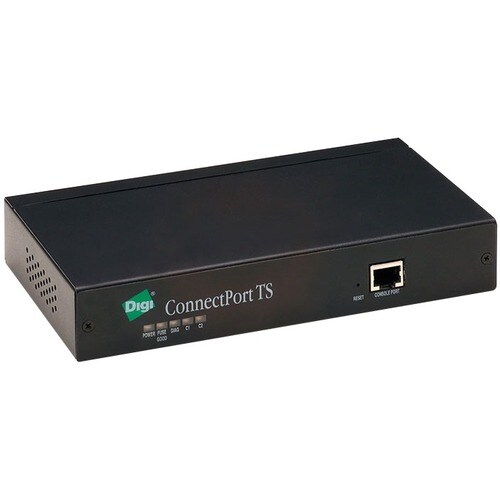 Digi ConnectPort TS 8 Terminal Server - Twisted Pair - 1 x Network (RJ-45) - 2 x USB - 10/100Base-TX - Fast Ethernet - Man