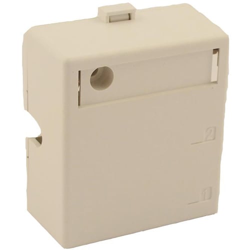 Leviton QuickPort 2 Socket Mounting Box - White