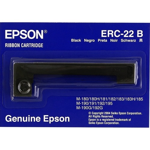 Epson Ribbon Cartridge - Dot Matrix - Black - 1 Pack