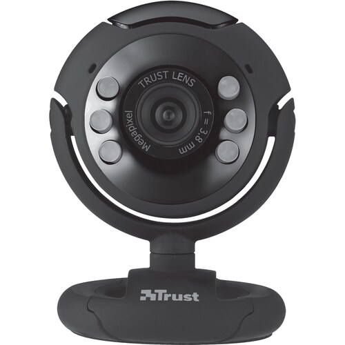 Trust SpotLight Pro Webcam with LED lights Webcam USB con microfono incorporato e luci LED integrate 640 x 480