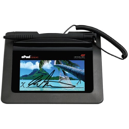 ePad-vision VP9808 Signature Pad - LCDUSB - 3.74" x 2.12" Active Area LCD - USB