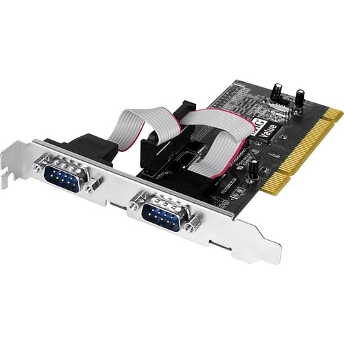 SIIG JJ-P20511-S3 2-port PCI Serial Adapter - Plug-in Card - PCI - PC