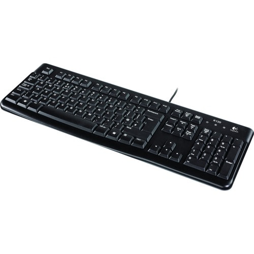 Tastiera Logitech K120Cavo Connettività - USB Interfaccia - Italiano - USB Interfaccia - Italiano