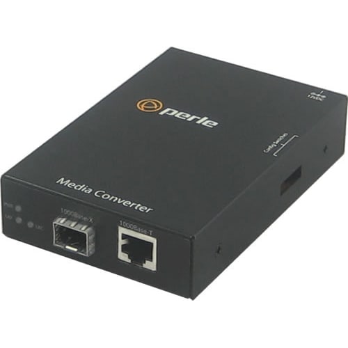 Perle S-1000-SFP Gigabit Ethernet Managed Media Converter - 1 x Network (RJ-45) - 10/100/1000Base-T - 1 x Expansion Slots 
