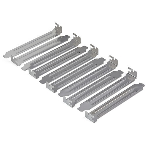 StarTech.com Steel Full Profile Expansion Slot Cover Plate - 10 Pack - Steel - Silver - 10 Pack - 20.3 mm Height - 119.4 m