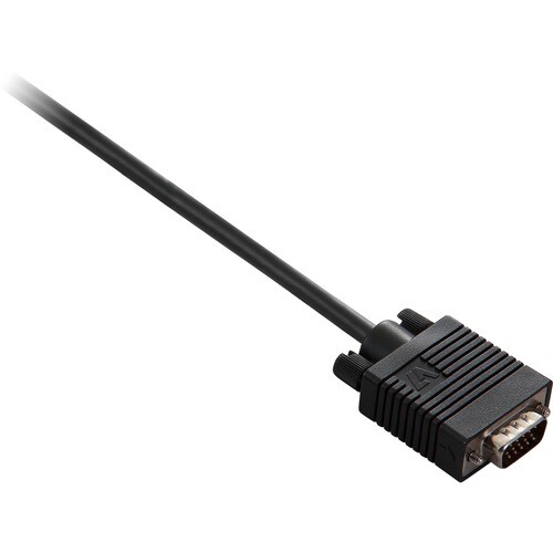 Cable de vídeo V7 V7E2VGA-05M-BLK - 5 m VGA - para Dispositivo de Vídeo - Extremo prinicpal: 1 x 15 clavijas HD-15 Macho V